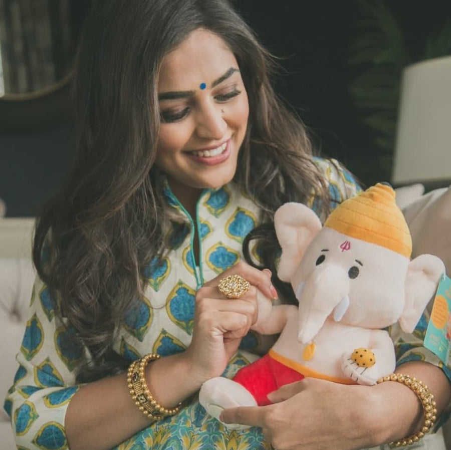 Ganesh stuffed animal deals