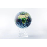 6 Inch Earth With Clouds Globe