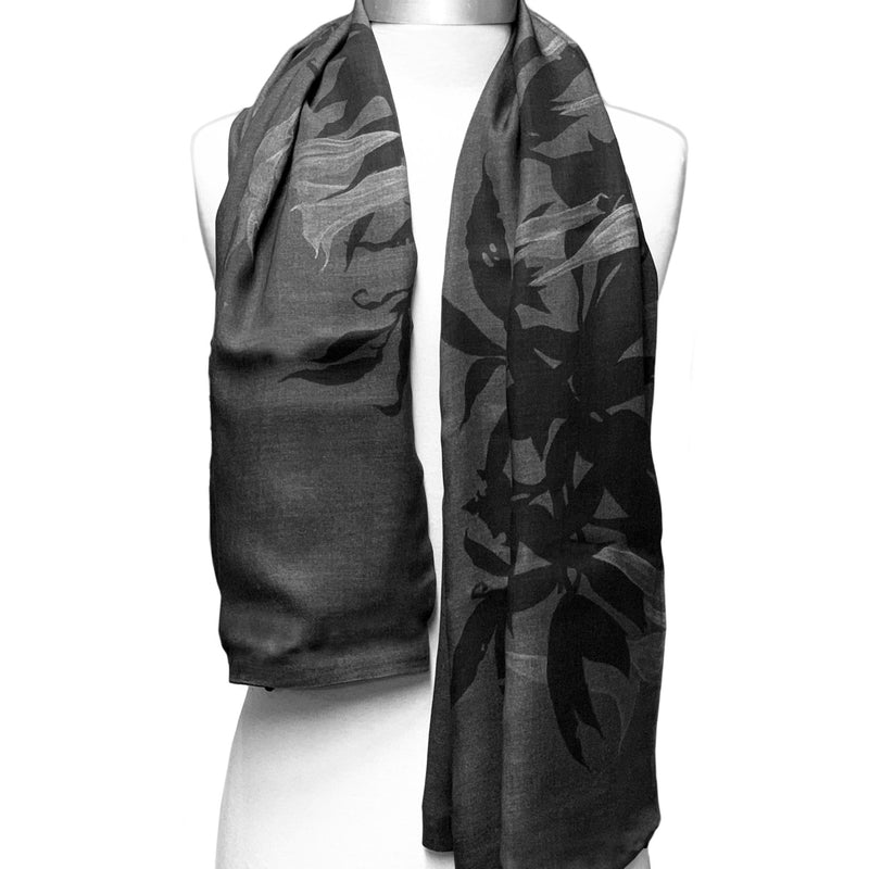 Scarf - Urn Moon Flowers