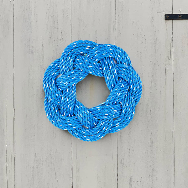 Sailor's Wreath - Beach Glass Blue