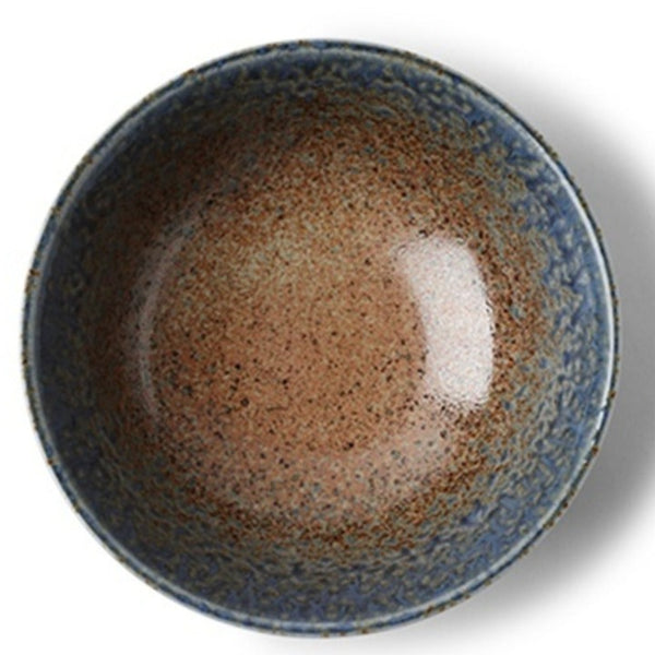 Bowl Large - Blue Sand Crackle