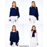 Cashmere 4-in-1 Dress Topper Poncho - Multiple Colors