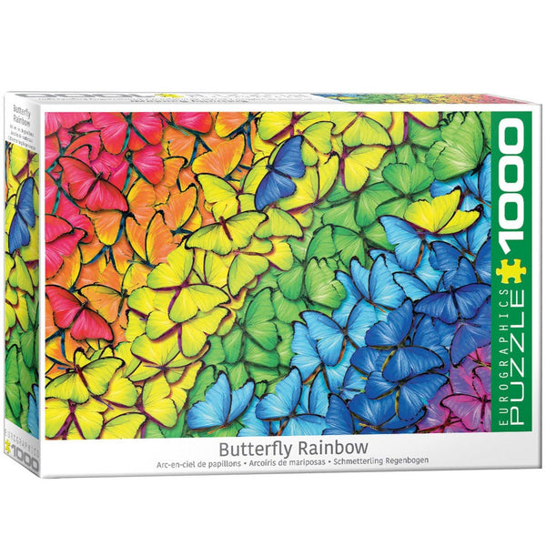 Butterfly Rainbow Puzzle - 1000 Pieces
