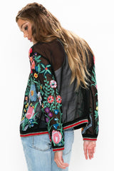 Aratta Bellezza Embroidered Jacket