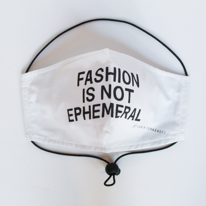 Carla Fernández x PEM: Fashion is Not Ephemeral Mask
