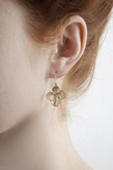 Hydrangea Petal Drop Earring