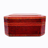 Decorative Red Lacquer Box