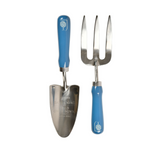 British Meadow Trowel and Fork Set