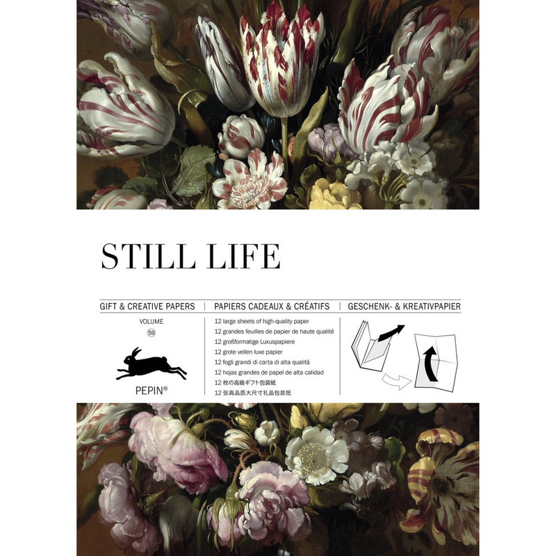 Floral Still Life Gift Paper