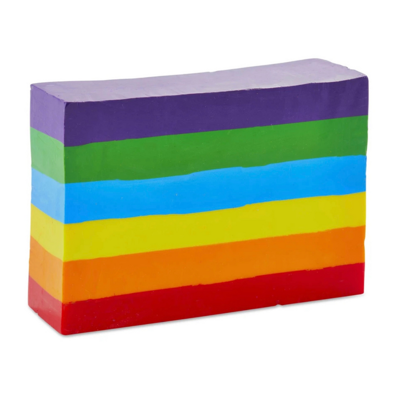 Rainbow Crayon Block