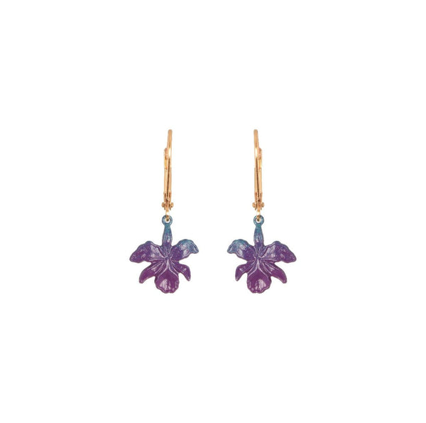 Ombre Orchid Earrings