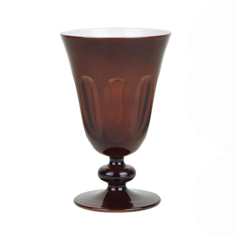Rialto Drinking Glasses - Ox Blood