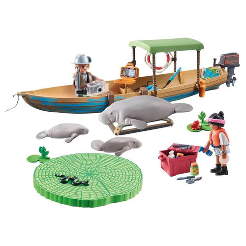 Wiltopia - Boat Trip to the Manatees Playset