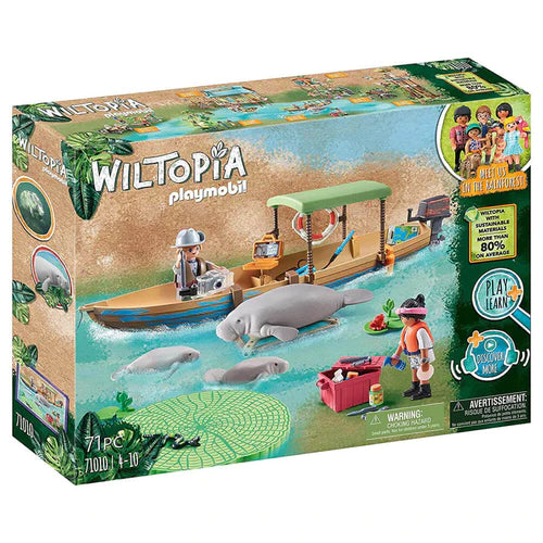 Wiltopia - Boat Trip to the Manatees Playset
