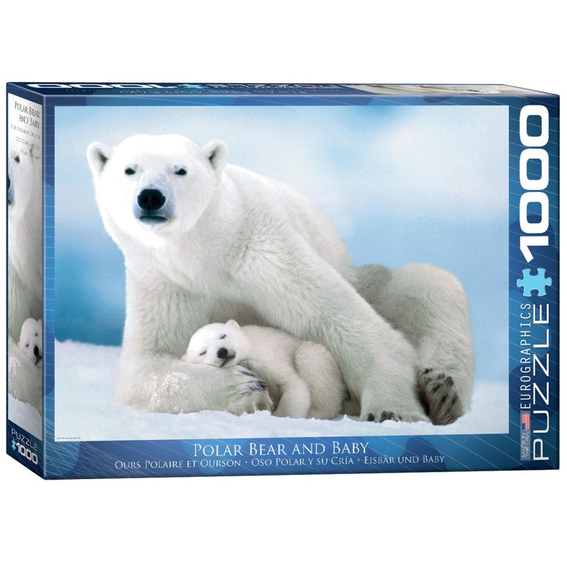 Polar Bear And Baby Puzzle - 1000 Pieces