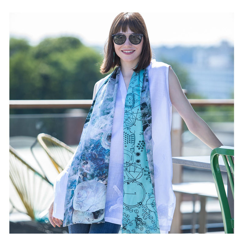 Olivia Parker Exclusive Two-Sided Scarf