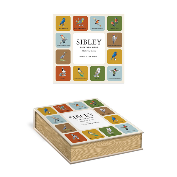 Sibley Backyard Birds Matching Game: A Memory Game with 20 Matching Pairs