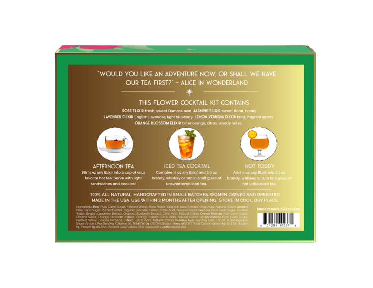 Flower Cocktail Kit - Tea Lovers